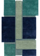 Ullmatta särskild form  - 235 x 158 cm - flerfärgad