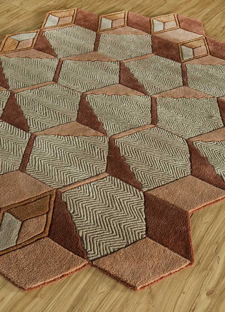 Ullmatta särskild form  - 140 x 195 cm - mintgrön