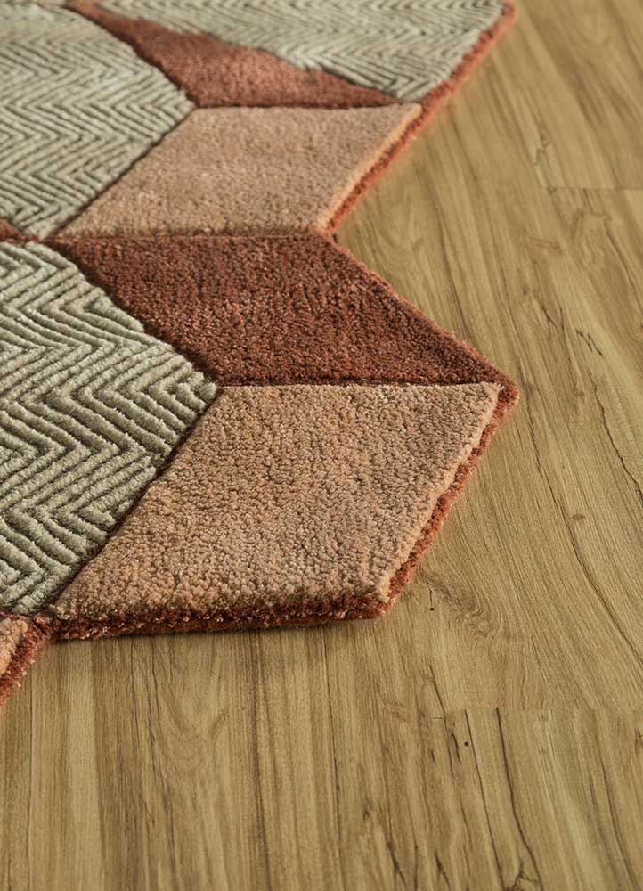 Ullmatta särskild form  - 140 x 195 cm - mintgrön