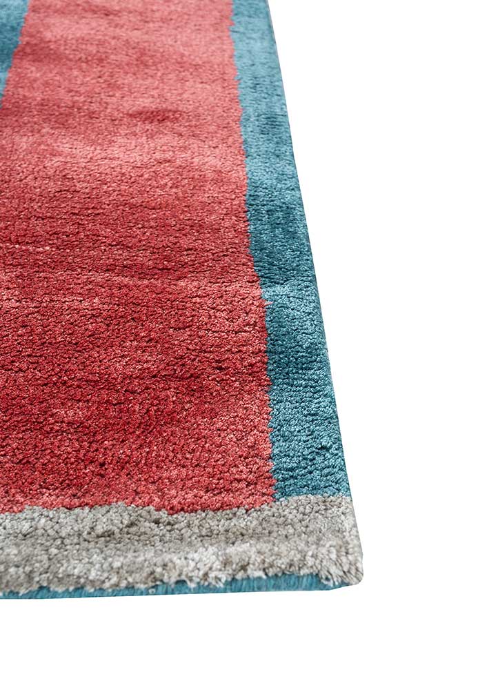 Designermatta särskild form  - 240 x 150 cm - flerfärgad