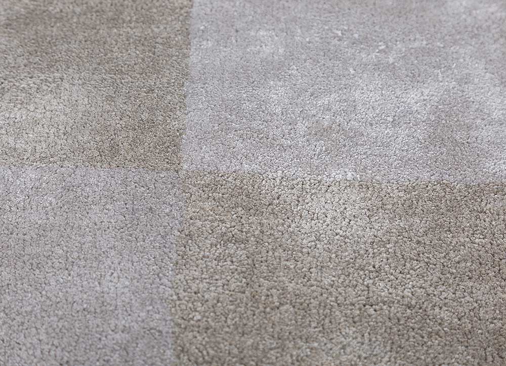 Designermatta särskild form  - 240 x 150 cm - ljusgrå