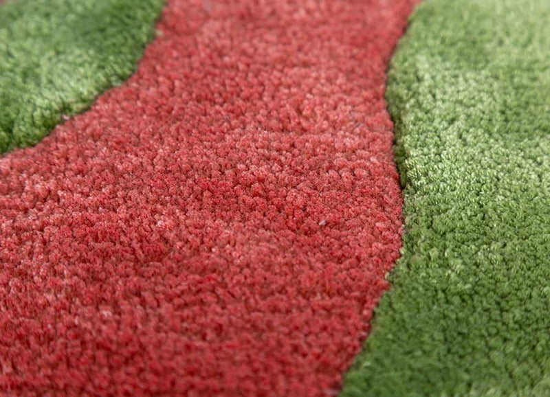 Designermatta särskild form  - 70 x 80 cm - orange