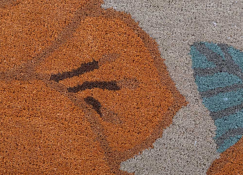 Ullmatta särskild form  - 270 x 180 cm - guld