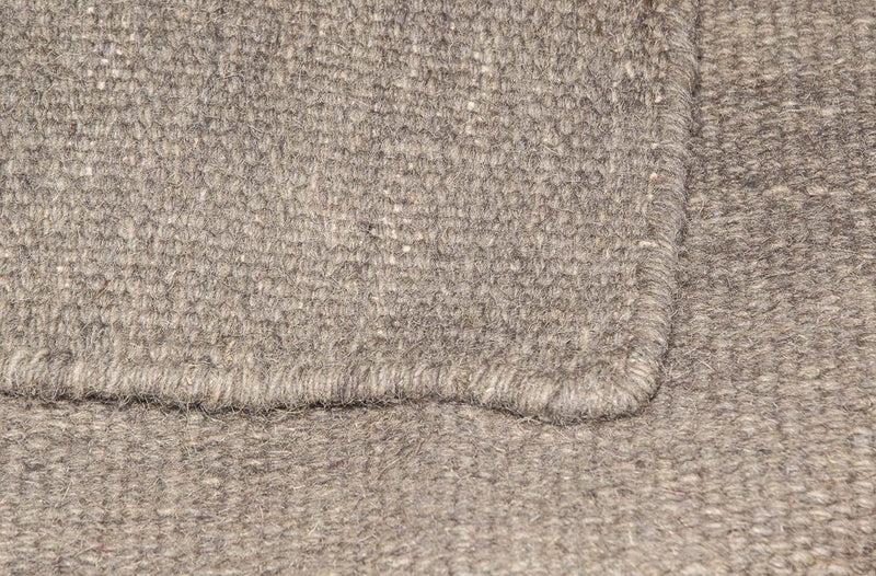 Kelim matta - trendig - 183 x 123 cm - brun