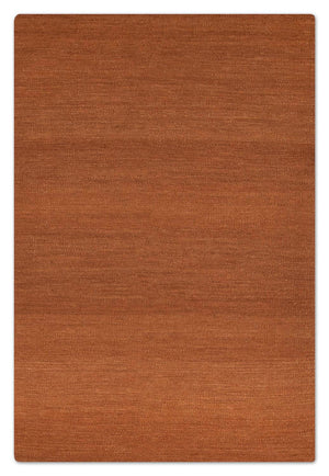 Kelim matta - trendig - 185 x 125 cm - brun