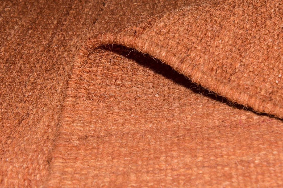 Kelim matta - trendig - 185 x 125 cm - brun