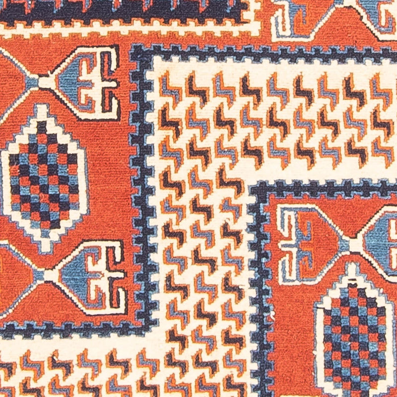 Kelim Carpet - orientalisk matta - 185 x 145 cm - flerfärgad