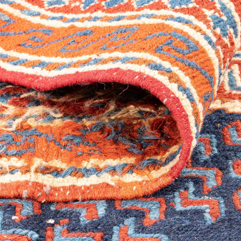 Kelim Carpet - orientalisk matta - 185 x 145 cm - flerfärgad