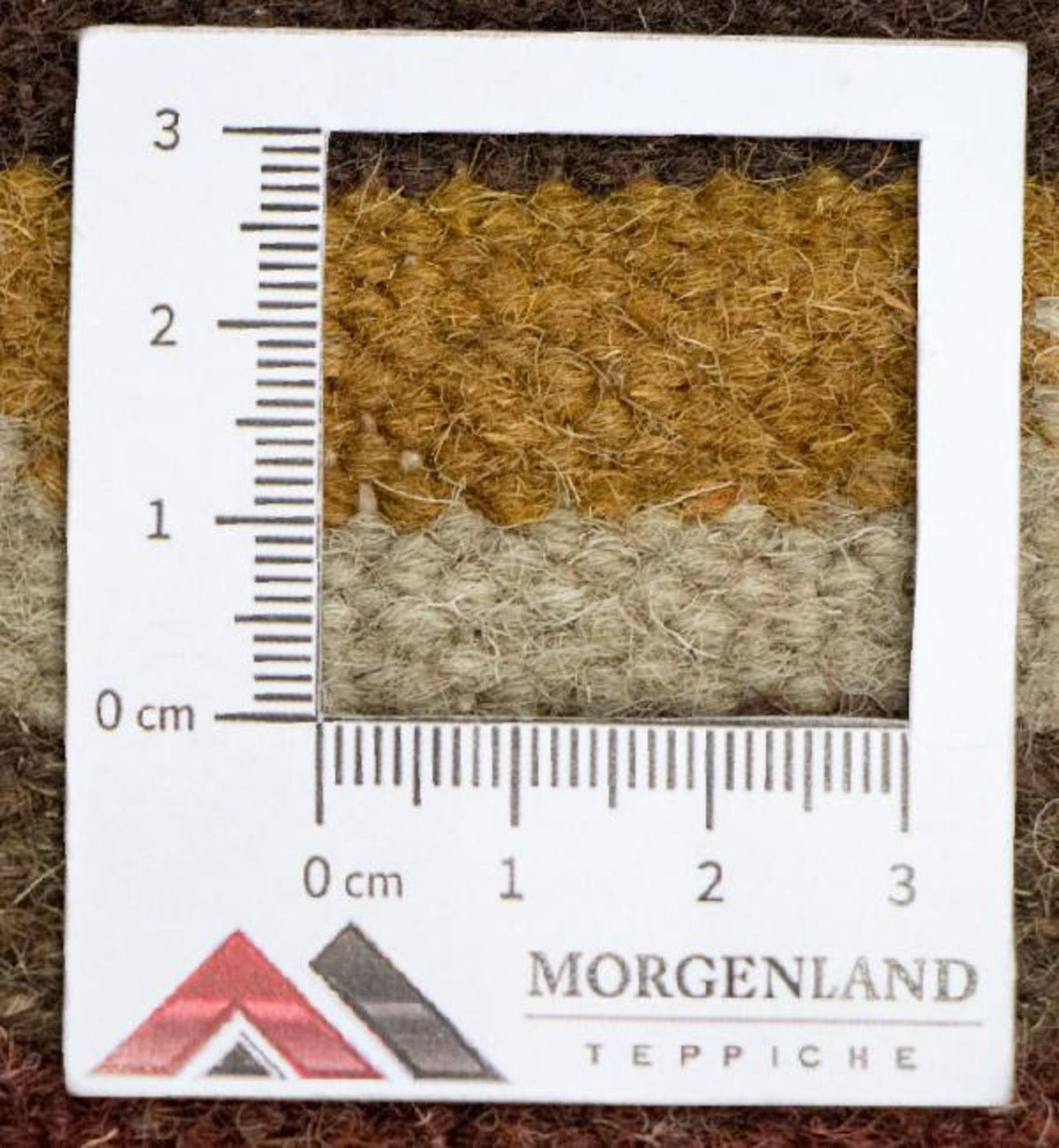 Kelim matta - trendig - 187 x 126 cm - gul