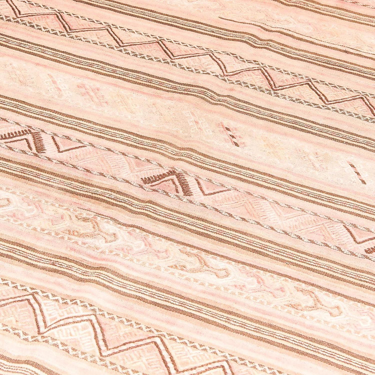 Kelim Carpet - orientalisk matta - 263 x 150 cm - flerfärgad