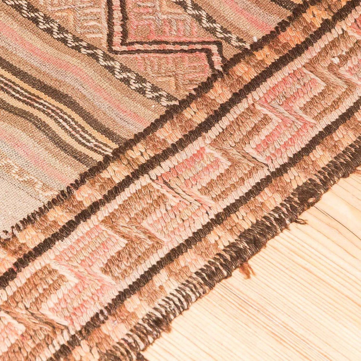 Kelim Carpet - orientalisk matta - 263 x 150 cm - flerfärgad