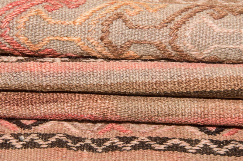 Kelim Carpet - orientalisk matta - 263 x 150 cm - flerfärgad