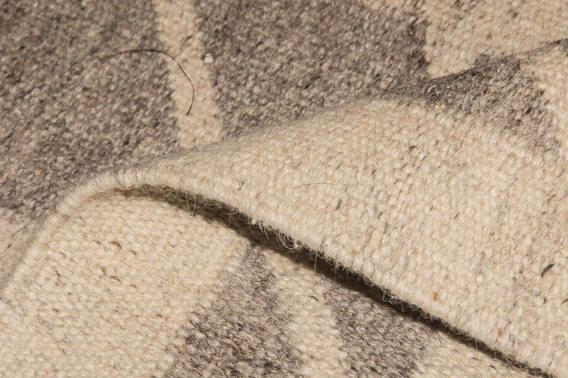 Kelim matta - trendig - 200 x 140 cm - natur