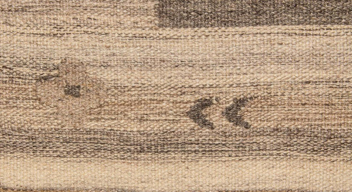 Kelim matta - trendig - 200 x 140 cm - natur