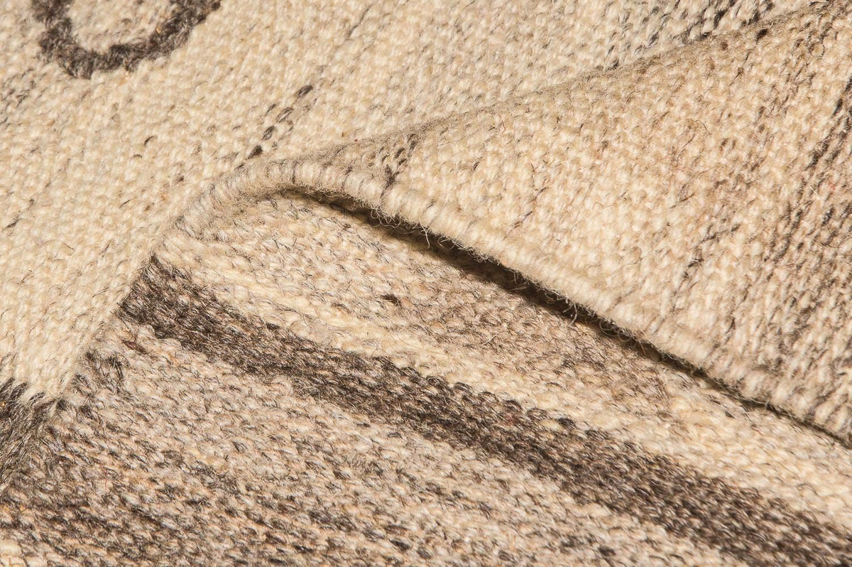 Kelim matta - trendig - 200 x 140 cm - natur