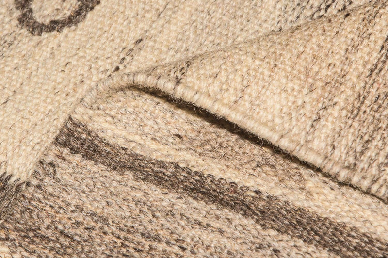 Kelim matta - trendig - 200 x 140 cm - natur