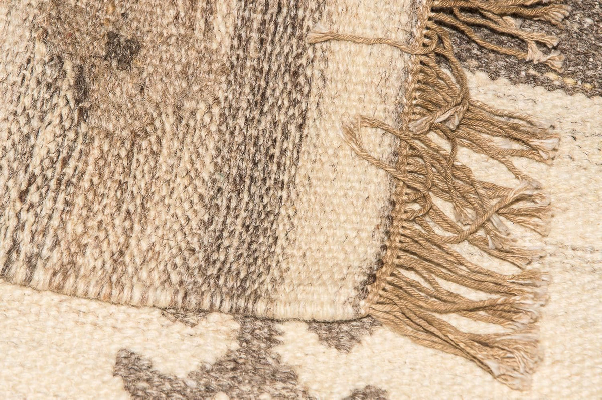 Kelim matta - trendig - 200 x 140 cm - natur