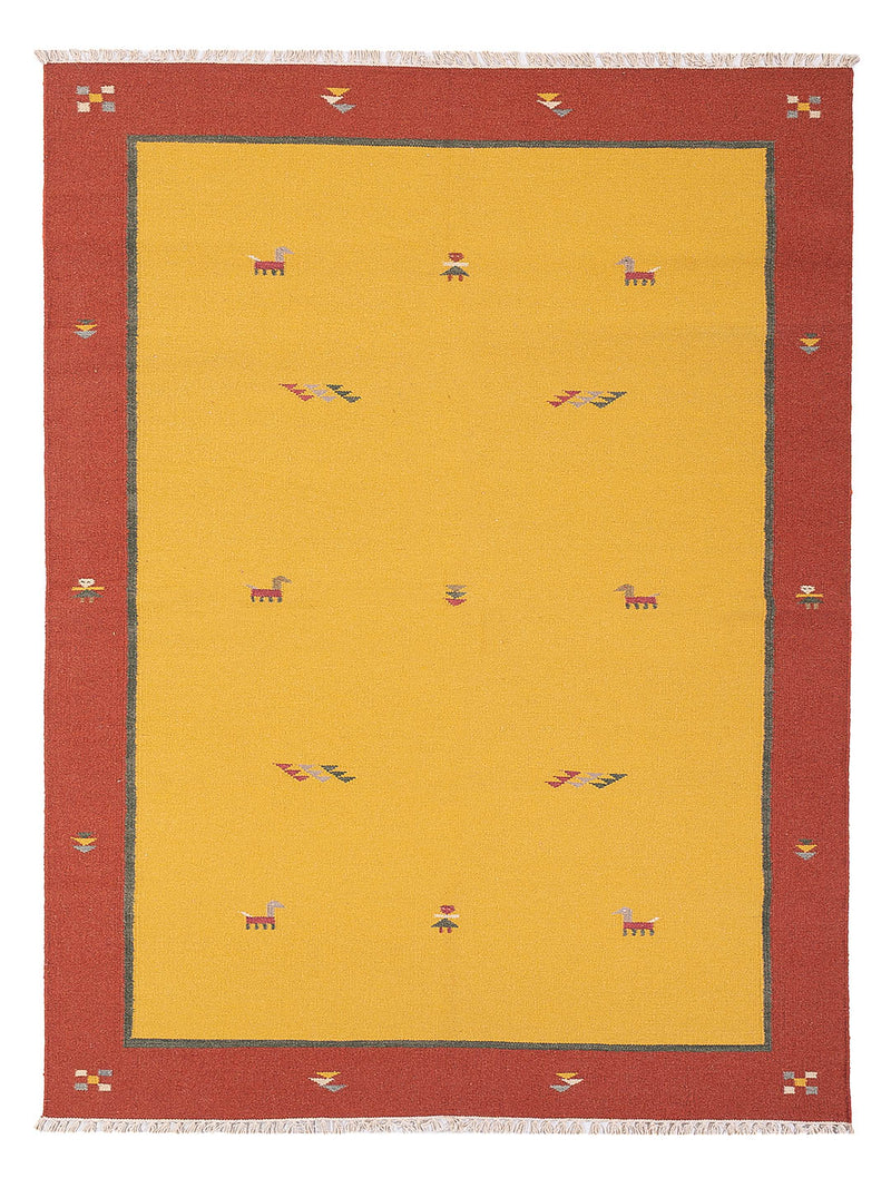Modern kilim Mattan - Ullmatta