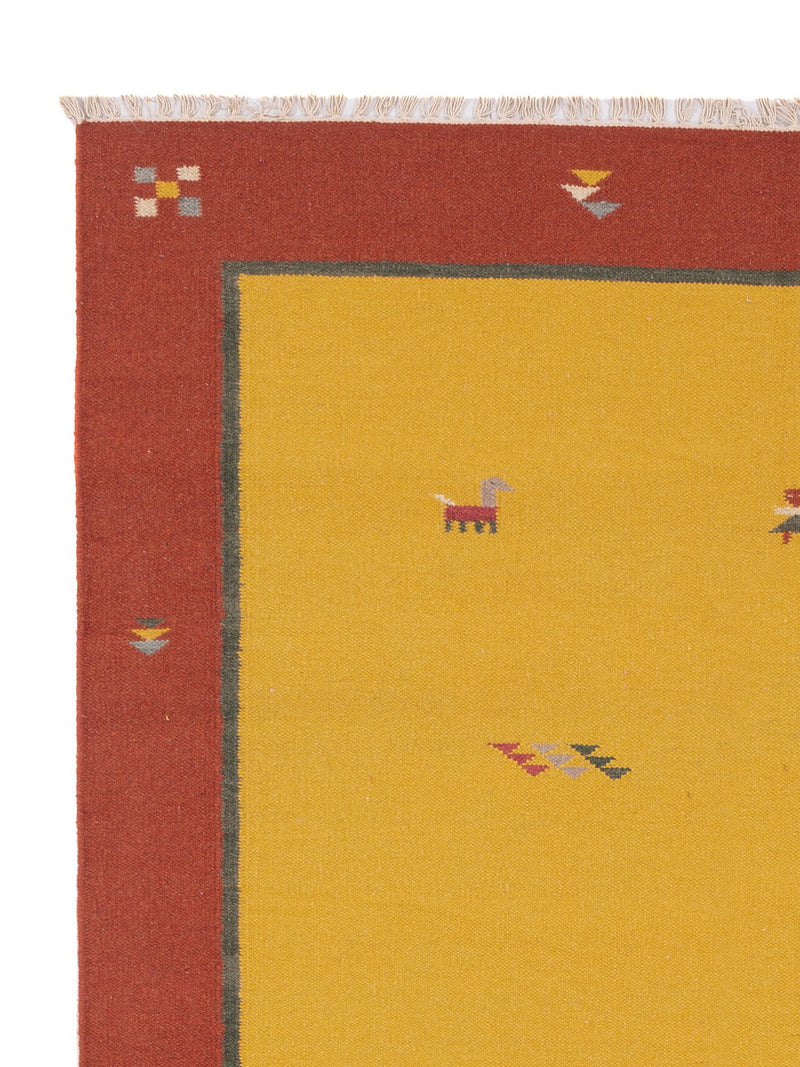 Modern kilim Mattan - Ullmatta
