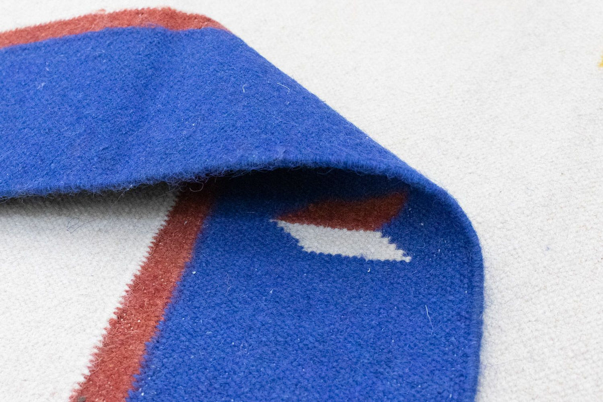 Kelim matta - trendig - 180 x 120 cm - beige