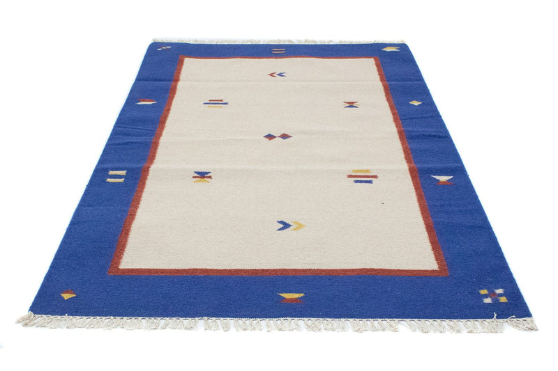 Kelim matta - trendig - 180 x 120 cm - beige