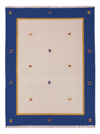 Kelim matta - trendig - 240 x 170 cm - karamell