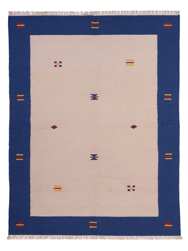 Kelim matta - trendig - 240 x 170 cm - karamell