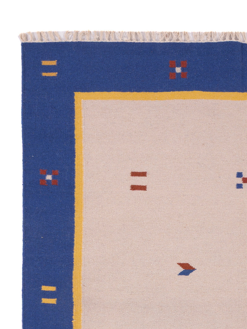 Kelim matta - trendig - 240 x 170 cm - karamell