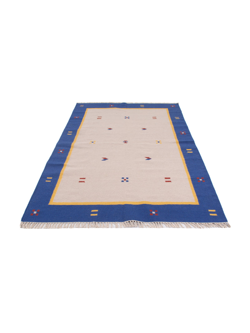 Kelim matta - trendig - 240 x 170 cm - karamell