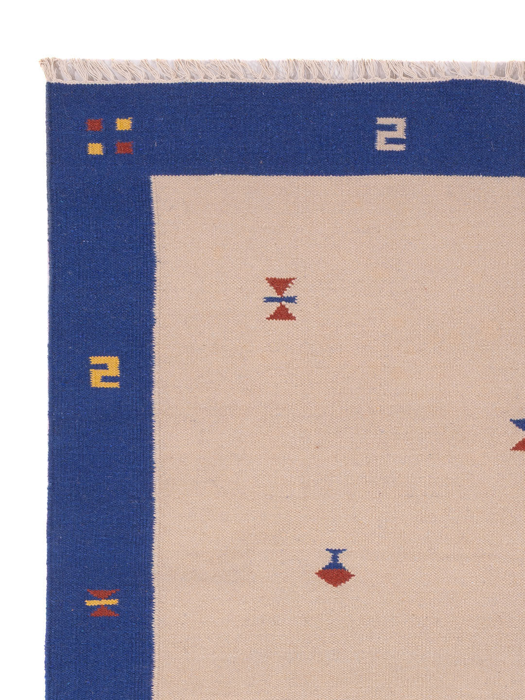 Kelim matta - trendig - 240 x 170 cm - karamell