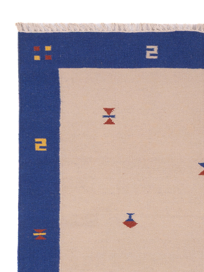 Kelim matta - trendig - 240 x 170 cm - karamell