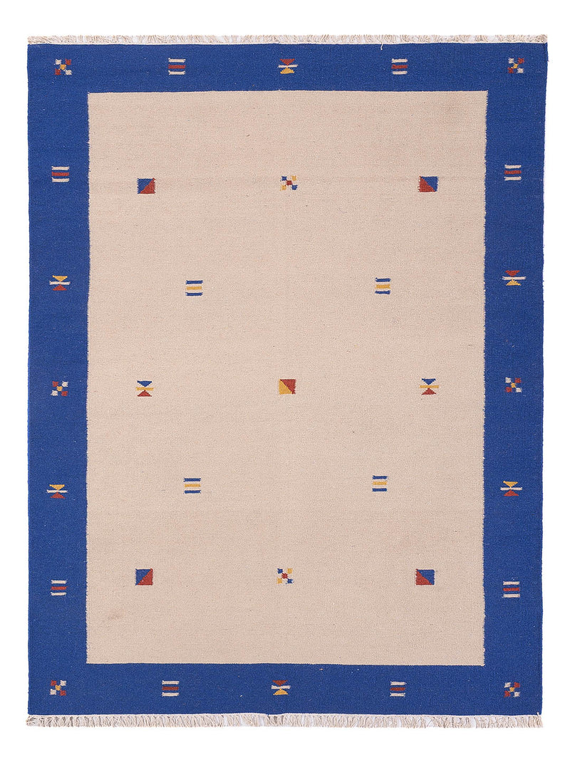 Kelim matta - trendig - 240 x 170 cm - karamell