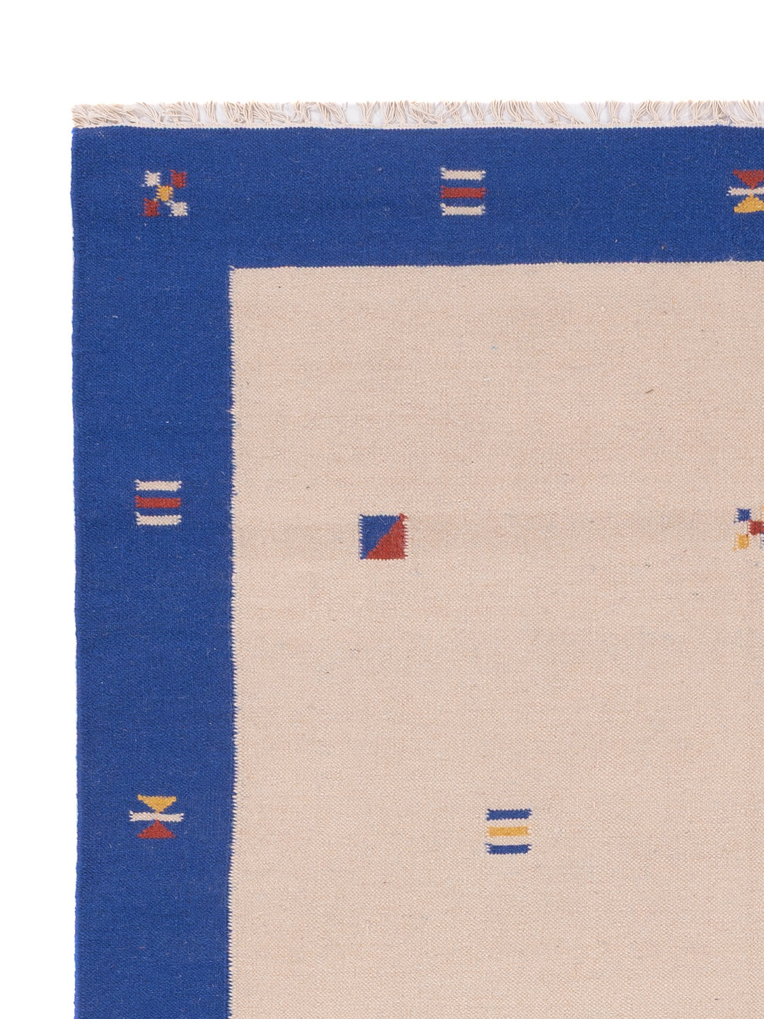 Kelim matta - trendig - 240 x 170 cm - karamell