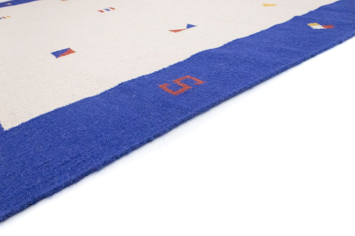 Kelim matta - trendig - 300 x 200 cm - beige