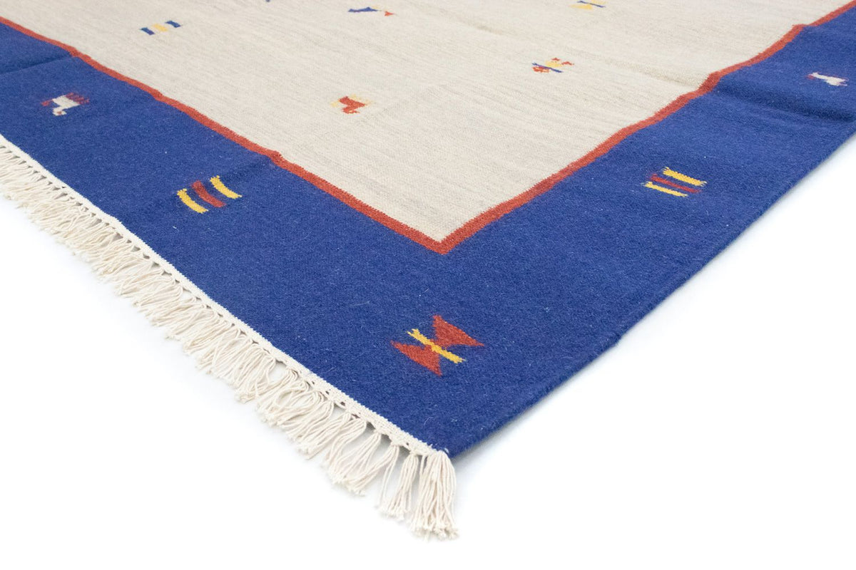 Kelim matta - trendig - 300 x 200 cm - beige