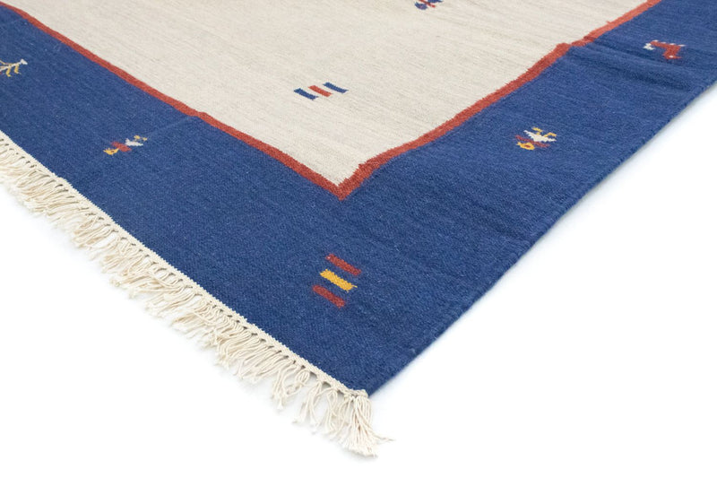 Kelim matta - trendig - 300 x 200 cm - beige