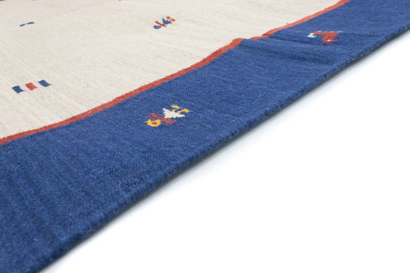 Kelim matta - trendig - 300 x 200 cm - beige