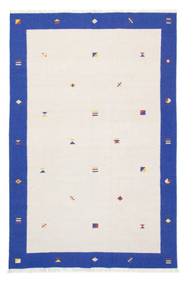 Kelim matta - trendig - 300 x 200 cm - beige