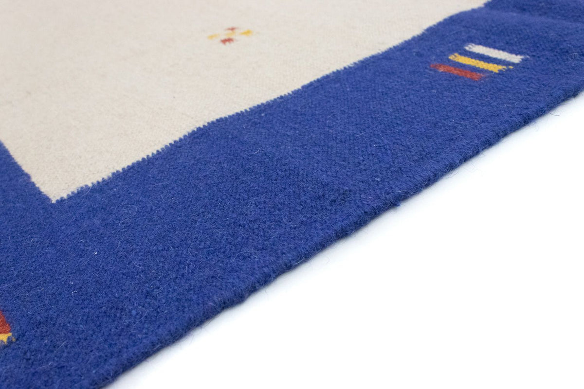 Kelim matta - trendig - 300 x 200 cm - beige