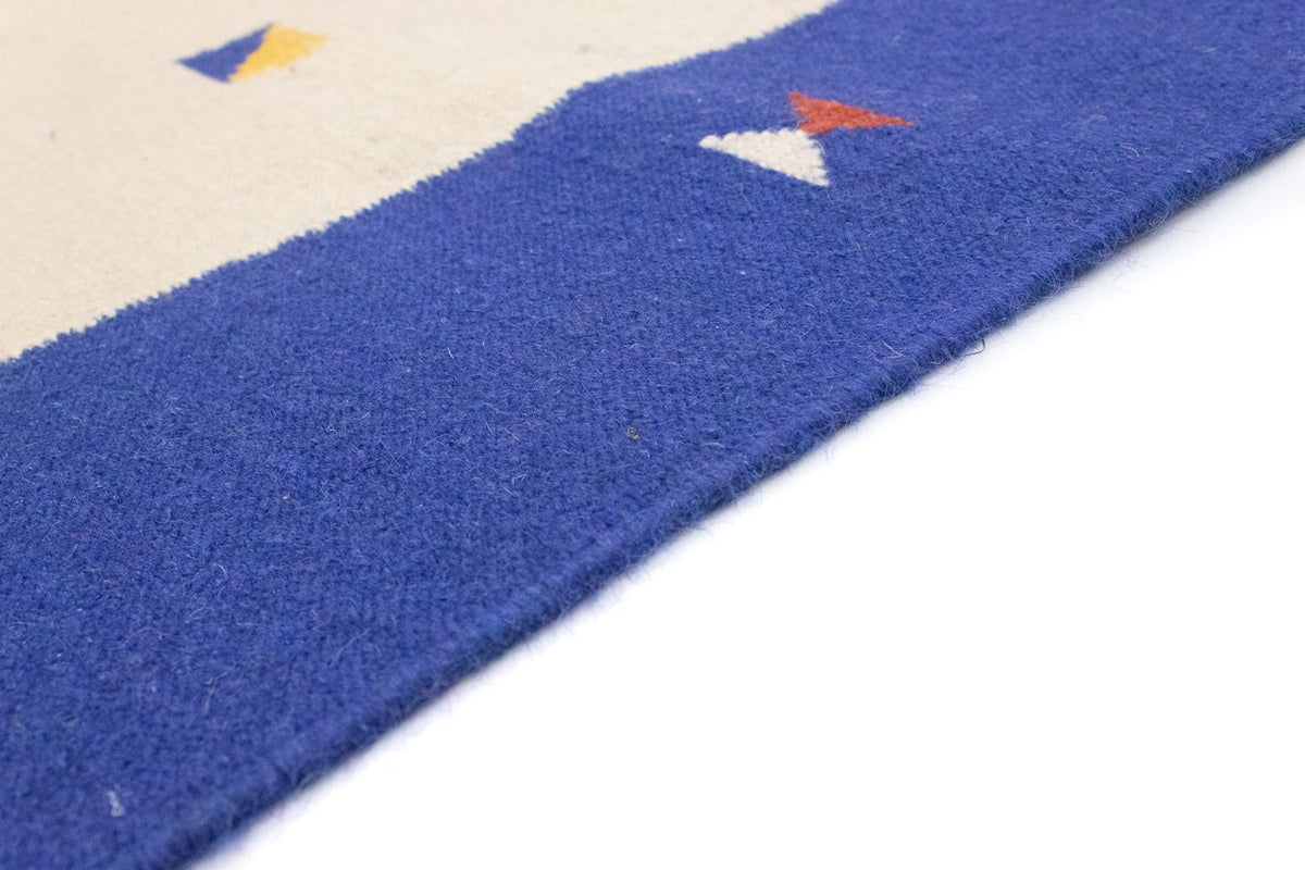 Kelim matta - trendig - 300 x 200 cm - beige