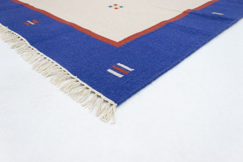 Kelim matta - trendig - 300 x 200 cm - beige