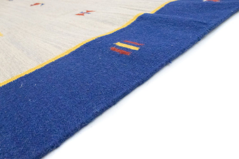 Kelim matta - trendig - 300 x 200 cm - beige