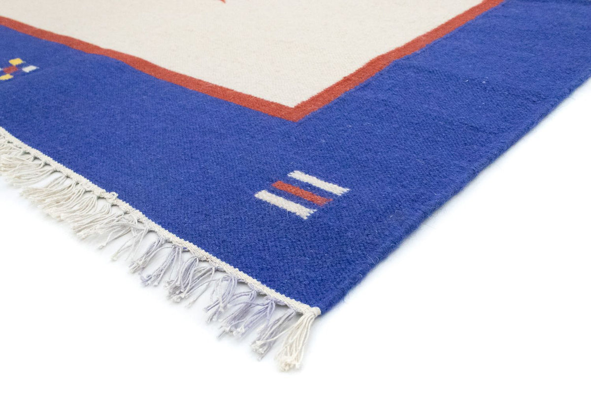 Kelim matta - trendig - 300 x 200 cm - beige