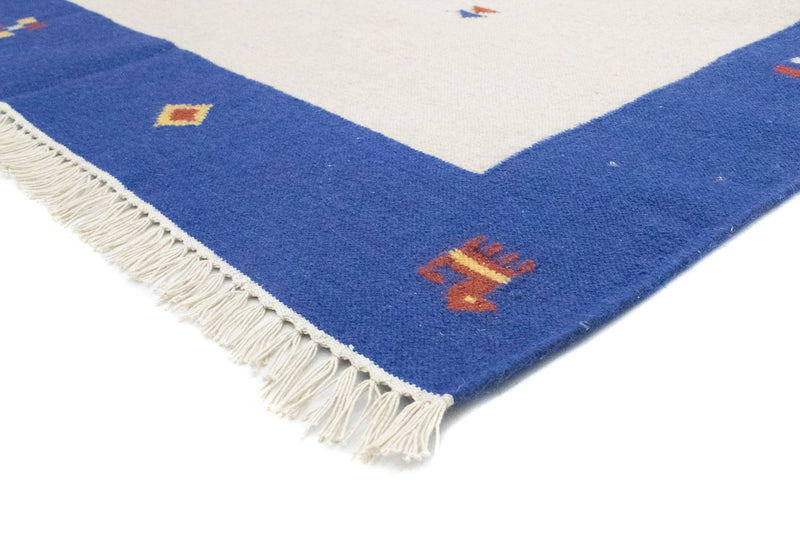 Kelim matta - trendig - 300 x 200 cm - beige