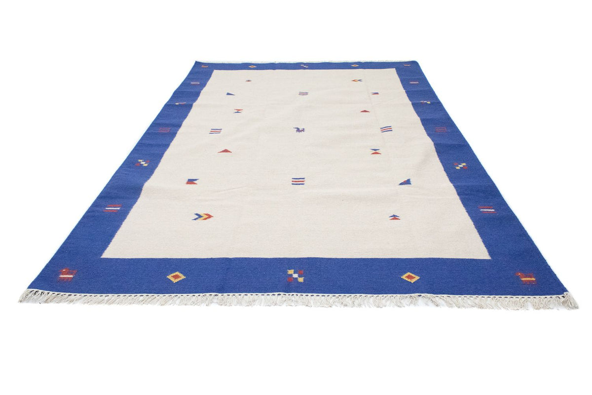 Kelim matta - trendig - 300 x 200 cm - beige