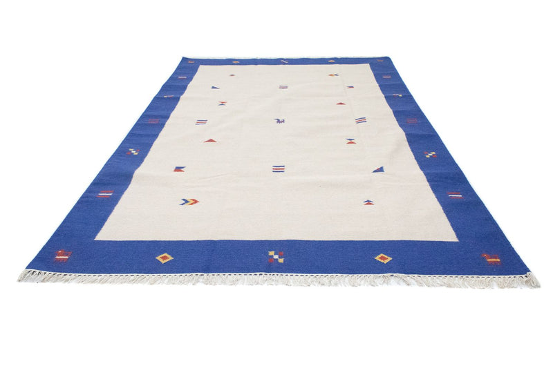 Kelim matta - trendig - 300 x 200 cm - beige