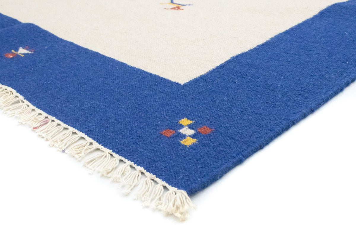 Kelim matta - trendig - 300 x 200 cm - beige