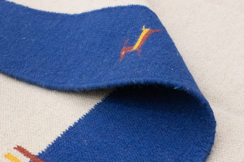 Kelim matta - trendig - 300 x 200 cm - beige