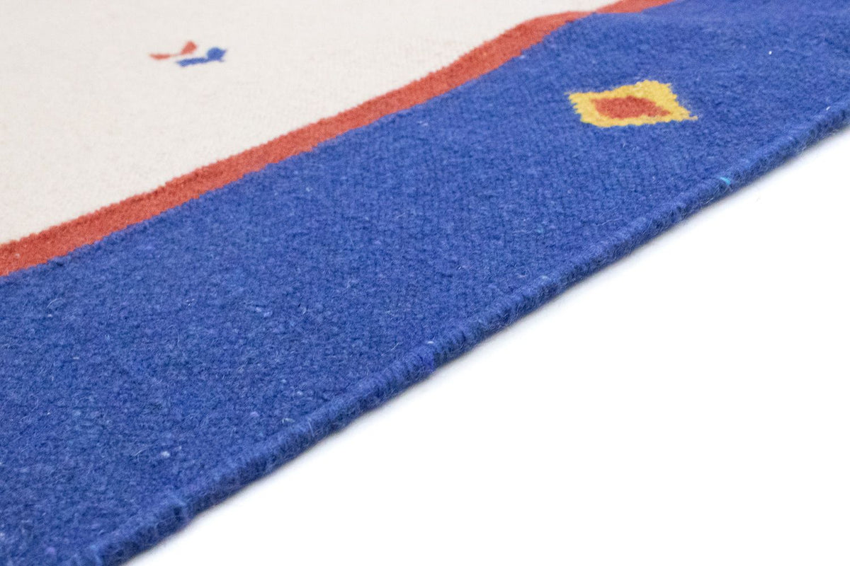 Kelim matta - trendig - 300 x 200 cm - beige