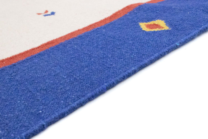 Kelim matta - trendig - 300 x 200 cm - beige